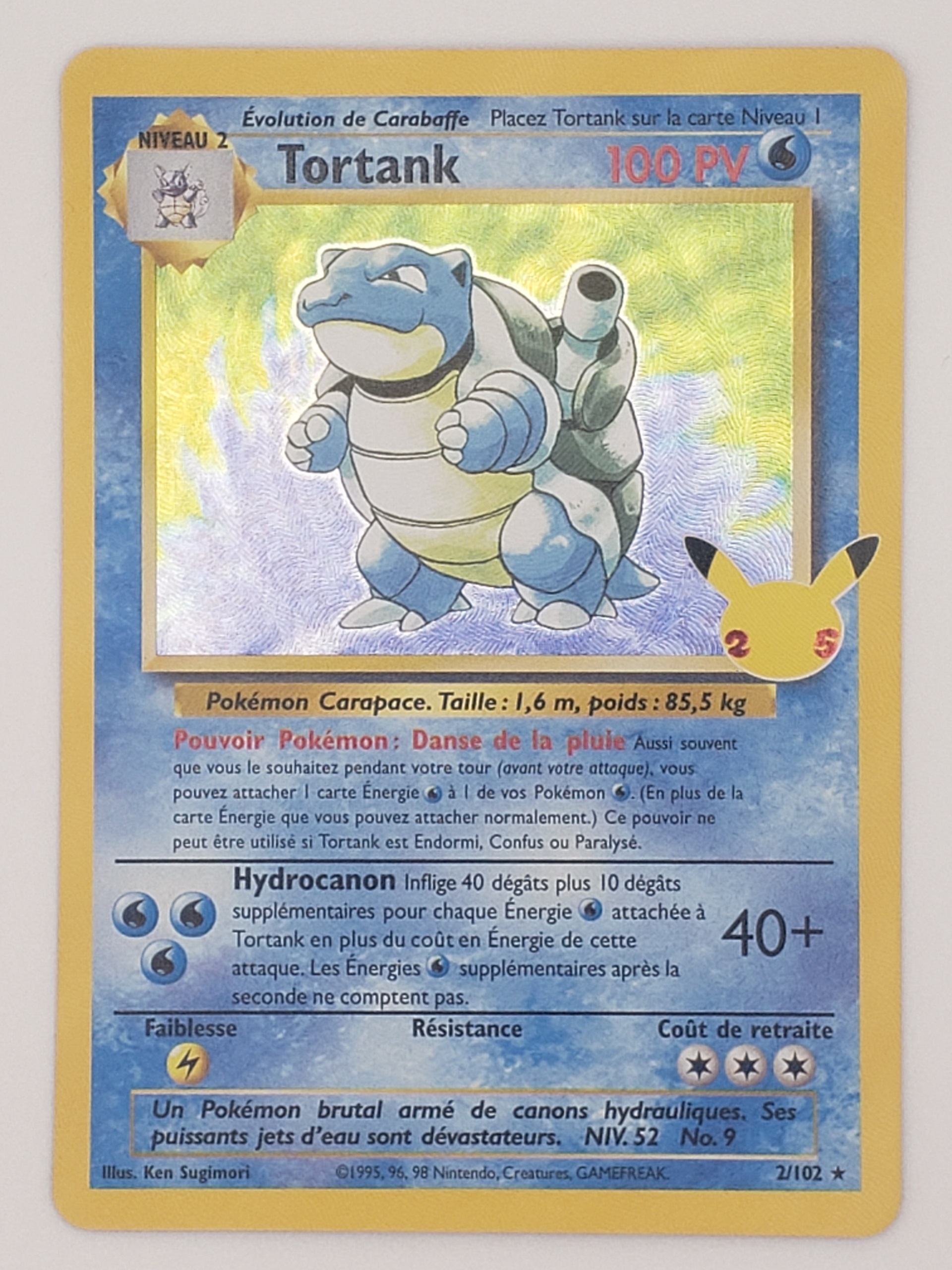 Blastoise Celebrations French 2-102 Front